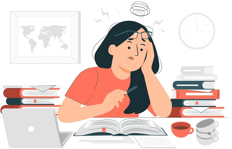 Student Struggling with Math