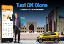 Taxi OK Clone Pre-Built Solution to Launch a Taxi App in Samarkand