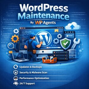 WordPress maintenance By WP Agents