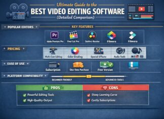 Best Video Editing Software 2026 detailed comparison of top video editors