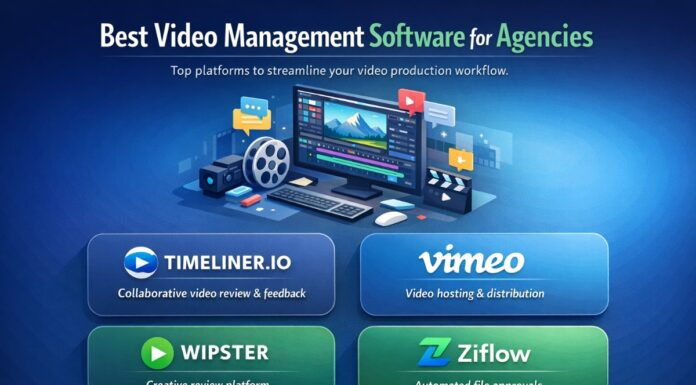Best Video Management Software for Agencies Workflow Dashboard