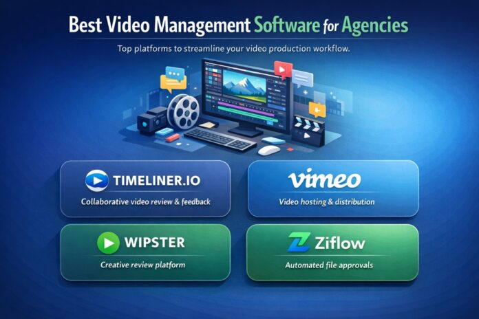Best Video Management Software for Agencies Workflow Dashboard