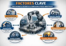 Control de calidad en la fabricación de piezas industriales con maquinaria de precisión