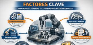 Control de calidad en la fabricación de piezas industriales con maquinaria de precisión