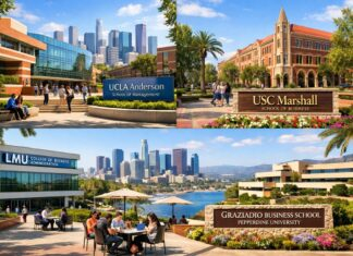 Top business schools campuses in Los Angeles California